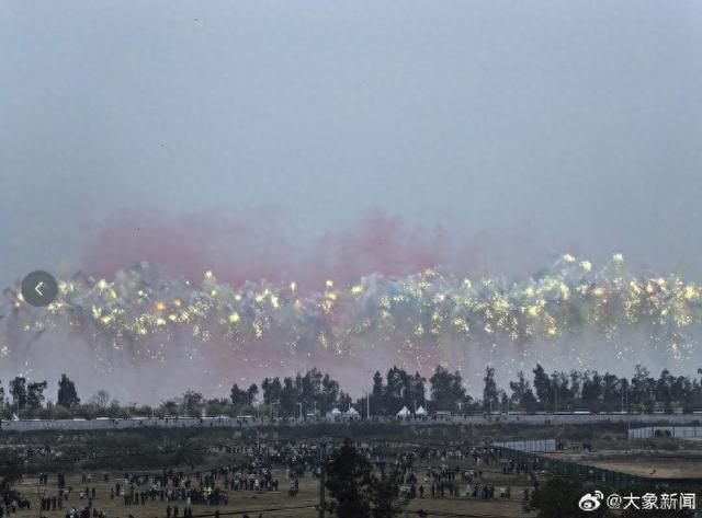 蔡国强烟花秀遭遇无人机坠海事故