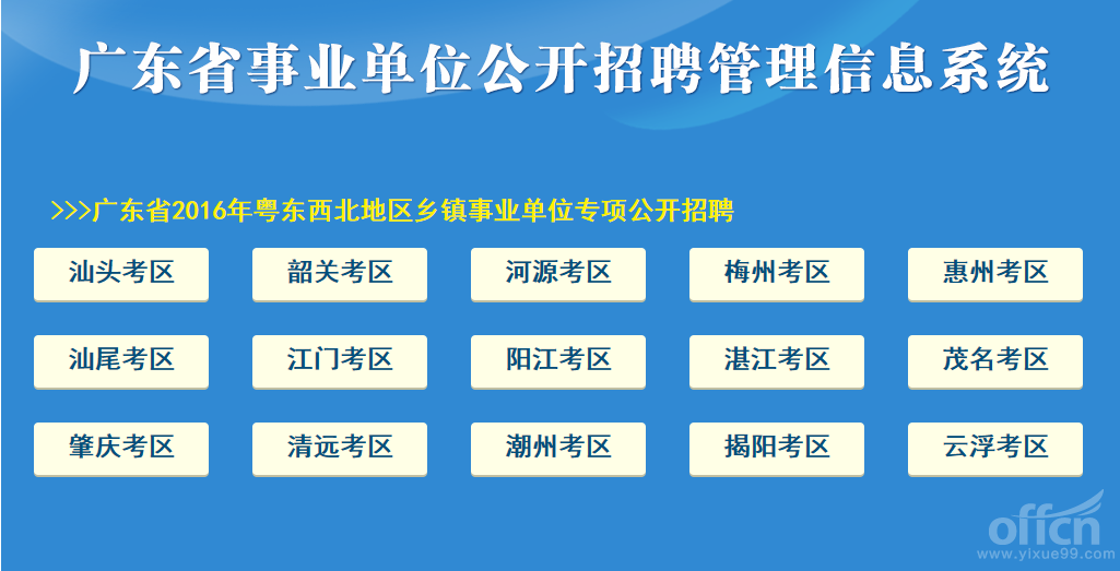 事业单位公开招聘系统登录指南