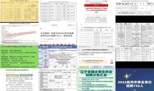 深圳事业单位招聘职位表概览及分析（2022年）