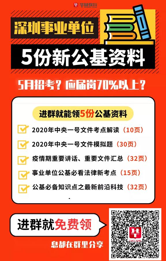 深圳事业单位招聘信息2020，机遇与挑战同步来临