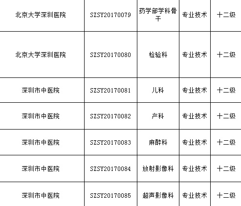 深圳事业单位职位等级制度深度解析