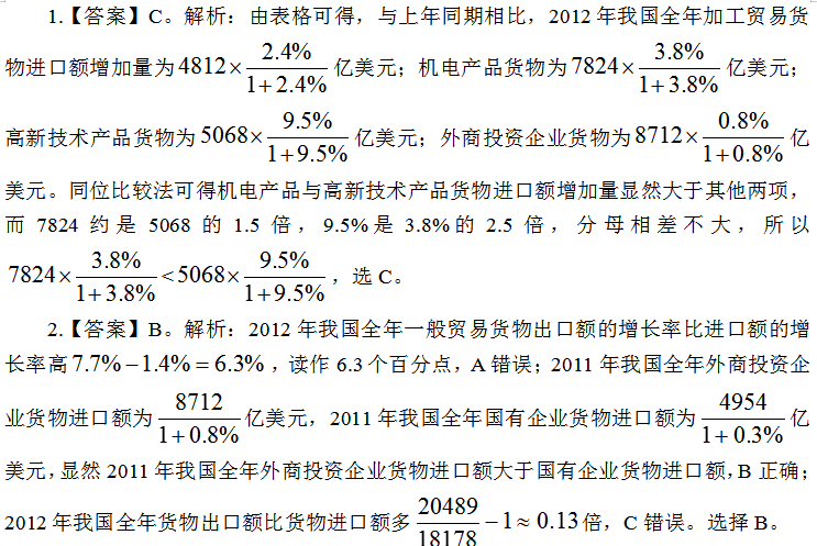 国企行测必背题集，100题详解及答案解析