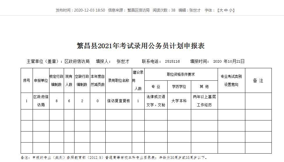 全面解读2021年安徽省公务员招考简章