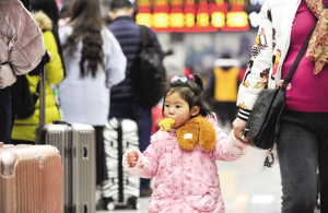 二月宝宝归心似箭的回家过年之旅